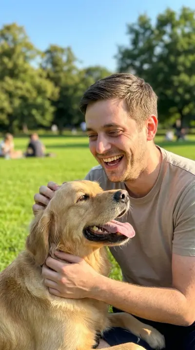 Confident AI generated dating profile picture in natural light